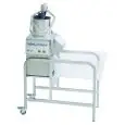 TAGLIAVERDURE E TAGLIAMOZZARELLA CON SUPPORTO - Mod. CL 55 TRAMOGGIA GUIDATA MON - 1 tramoggia a leva - Capacità coperti da 100 a 1000 - 1 velocità - Potenza W 750 - Dimensioni cm L 70 x P 35,9 x 110h