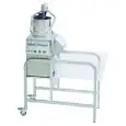 TAGLIAVERDURE E TAGLIAMOZZARELLA CON SUPPORTO - Mod. CL 55 TRAMOGGIA GUIDATA TRIF - 1 tramoggia a leva - Capacità coperti da 100 a 1000 - 2 velocità - Potenza W 1100 - Dimensioni cm L 70 x P 35,9 x 110h