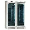 VETRINA REFRIGERATA PER VINO - Mod. ENY 820 N WHITE - STATICO - TEMPERATURA °C +4/+18 - N. 2 PORTE IN VETRO - STRUTTURA IN LEGNO FRASSINO SBIANCATO - CAPACITA' LORDA Lt. 764 - CAPACITA' NETTA Lt. 604 - POTENZA W 244 - ALIMENTAZIONE 220/50Hz MONOFASE - DIM