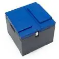CONTENITORE ISOTERMICO - MOD. COOLBOX PANS - Struttura in polietilene - Coperchio in polietilene -  Adatto per conservare gelato fino a 4 ore con coperchio chiuso - Dimensioni cm L 52 x P 52 x 43,2 H
