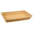 CESTINO GN 1/1 PER PANE RETTANGOLARE IN RATTAN SINTETICO - DIMENSIONI cm 53 x 32,5 x 10 h