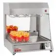Carrello per salatura patatine con lampade ad infrarossi Allforfood ERFUCRK