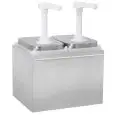 Dosatore per salse doppio Allforfood ERUP22N