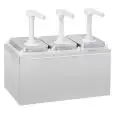 Dosatore per salse triplo Allforfood ERUP32N