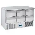 Saladette e tavolo refrigerato in acciaio inox Cool Head CRD 96A