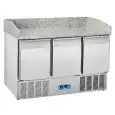 Saladette e banco pizza refrigerato in acciaio inox Cool Head CRM 93A