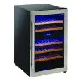 ESPOSITORE REFRIGERATO PER VINO - Mod. CW 36 DT - Capacità bottiglie N. 31 - Temperatura +5/+10 °C / +10/+18 °C - Potenza W 87 - Alimentazione monofase - Dimensioni cm L 49,3 x P 58,7 x 84 h - Norma CE