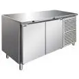 Tavolo refrigerato in acciaio inox con temperatura combinata positiva e negativa Klimaitalia CXF 2100 BTN