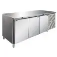 Tavolo refrigerato in acciaio inox con temperatura combinata positiva e negativa Klimaitalia CXF 3100 BTN