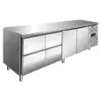 Tavolo refrigerato in acciaio inox Klimaitalia ECZ4140TN