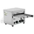 TOSTIERA ROLLER - MOD. TO MRT600 - PRODUZIONE ORARIA N. 600 FETTE - ALIMENTAZIONE V 230/50-60Hz MONOFASE - POTENZA W 2100 - DIM. Cm P 33 x P 46 x h 29 - NORMA CE