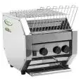 TOSTIERA ROLLER - MOD. TO MRT700 - PRODUZIONE ORARIA N. 700 FETTE - ALIMENTAZIONE V 230/50-60Hz MONOFASE - POTENZA W 2100 - DIM. Cm L 34 x P 41 x h 36 - NORMA CE