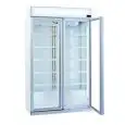 ARMADIO FRIGORIFERO - Mod. DC 1050 C - N. 2 PORTE IN VETRO - REFRIGERAZIONE VENTILATA - CAPACITA' LT 1050 - TEMPERATURA +1º/+10°C - Dim. cm L 112 x P 59,5 x h 197,5 - Norma CE