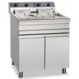 Friggitrice elettrica professionale Dexion DEF25+25S linea STAND