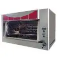 GIRARROSTO PLANETARIO A GAS - MOD. DELTA30P - CAPACITA' N. 30 POLLI - N. 6 aste da cm 91 - Potenza termica: 13,8 Kw - Consumo: 1,08 Kg/h GAS GPL - Dimensioni: cm L 125 x P 71 x 73 h - Norma CE