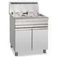 Friggitrice a gas professionale Dexion DGF25+25S linea STAND