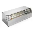 SROTOLATORE PER PELLICOLA - MOD. DP45 - STRUTTURA IN ACCIAIO INOX - DIMENSIONI cm L 56 x P 21 x H 17,3 - NORMA CE
