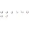 DISCHI FETTE INOX CON LAME A "S" + PRESSORE - Adatto per affettare o da abbinare alle griglie