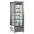 VETRINA ESPOSITIVA AD ISOLA REFRIGERATA PER PASTICCERIA E GELATERIA - MOD. DIVA 451 BTV BIS - Temp. °C +5/-18 - ALIMENTAZIONE MONOFASE - POTENZA W 500 - CAPACITA': 450 LT - REFRIGERAZIONE VENTILATA - DIM cm L 70 x P 68 x h 187,5 - PESO KG 197