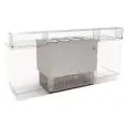 CONSERVATORE DA INCASSO PER GELATO MANTECATO E GRANITE - MOD. DOLCE VITA IN 8 - CAPACITA' LT. 305 - TEMPERATURA -5°/-20° - Dim. Cm. L 111,2 x P 71 x h 100,7 - Norma CE