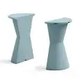 BASE - MOD. MEZZA GAMBA DOT - SET. N. 2 PZ - STRUTTURA IN POLIETILENE - PER USO INTERNO ED ESTERNO - DIM. cm L 51 x P 26 x h 73 - NORMA CE
