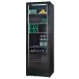 ESPOSITORE REFRIGERATO PER BIBITE - Mod. DRINK 360 FG IND 4.0 - Industria 4.0 - Temperatura +2°/+10°C - Capacità Lt. 368 - Alimentazione monofase 230V/1/50Hz - Potenza W 250 - Dimensioni cm. L 59,5 x P 59,5 x h 185