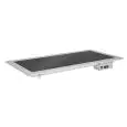 VASCA ESPOSITIVA DA INCASSO RISCALDATA - MOD DROP IN PC - PIANO IN VETRO TEMPERATO - TEMPERATURA FINO A +90°C - ALIMENTAZIONE MONOFASE V 230/1/50 Hz