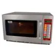 FORNO A MICOONDE INOX - MOD DW3421DE - COMANDI DIGITALI - STRUTTURA INTERNA ED ESTERNA IN ACCIAIO INOX - 1 RIPIANO INTERMEDIO IN VETRO - CAPACITA' Lt 34 - POTENZA RESA 2100 W - Dimensioni cm L 57,4 x P 52,8 x 36,8 h