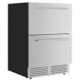 Vetrina refrigerata per vino con capacità Lt 145 e temperatura da +2 a +10 °C Klimaitalia DW 82 INOX