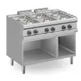 Cucina a gas 6 fuochi Dexion DXMFB711AXL linea DEX