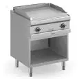 Fry Top elettrico professionale piastra liscia in acciaio Dexion DXMFTE77AL linea DEX