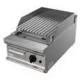 GRIGLIA A PIETRA LAVICA A GAS DA BANCO - MOD. G7DU1DD - Potenza kW 8 - Dimensioni: cm L 40 x P 70 x H 27 - Norma CE
