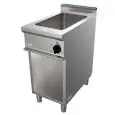 BAGNOMARIA ELETTRICO - MOD. G7LUGG1DC - N. 1 vasca GN 1/1 h 20 cm - N. 1 vano neutro a giorno - Potenza kW 1,5 - Dimensioni: cm L 40 x P 70 x H 85 - Norma CE