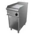 Fry Top elettrico professionale piastra liscia in acciaio Allforfood G7NUP1DCN linea SIMPLE