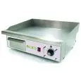 Fry Top elettrico professionale da banco piastra liscia in acciaio Easy Line EG548