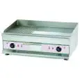 Fry Top elettrico professionale da banco piastra 2/3 liscia 1/3 rigata in acciaio Easy Line EG750M
