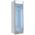 ARMADIO FRIGORIFERO IN LAMIERA VERNICIATA - PER BIBITE - STATICO CON AGITATORE - Mod. GXI390E - CAPACITA' Lt 390 - N. 1 PORTA A VETRO - TEMPERATURA 0/+10°C - DIM. cm L 60 x P 65,5 x H 195 - NORMA CE