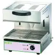 SALAMANDRA - Mod. EMH450S - MONOFASE - Potenza kW 2,8 - Dimensione griglia di cottura cm L43 x P33 - Norma CE
