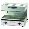SALAMANDRA - Mod. EMH800S - TRIFASE - Potenza kW 5,6 - Dimensione griglia di cottura cm. L79 x P33 - Norma CE