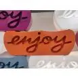 Panca a due posti - Mod ENJOY - Per interno ed esterno - Struttura in polietilene