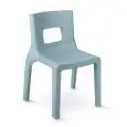 SEDIA - MOD. EOS - STRUTTURA IN POLIETILENE - DIM. cm L 57 x P 51 x h 80 - NORMA CE