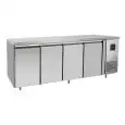 Tavolo refrigerato in acciaio inox Allforfood FQG4553