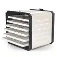 ESSICCATORE - Mod. ESS/CU -  Struttura in acciaio verniciato e nylon caricato - Comandi manuali - Sei cassetti in ABS - Potenza riscaldante W 500 - Alimentazione monofase - Dimensioni cm L 27 x P 26 x 35h - Norma CE