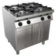Cucina a gas 4 fuochi Allforfood H7/MZE4DC linea SPEED