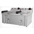 Friggitrice elettrica professionale da banco Allforfood FBR7+7