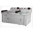 Friggitrice elettrica professionale da banco Allforfood FBR9+9