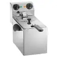 Friggitrice elettrica professionale da banco Amitek FE4S