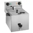 Friggitrice elettrica professionale da banco Amitek FC10L