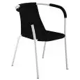 SEDIA FILOLINE - MOD. 001 - STRUTTURA IN ACCIAIO CON BRACCIOLI - SEDILE E SCIENALE IN XILOPLAST - FINITURA CROMATA PER USO INTERNO - FINITURA VERNICIATA PER USO INTERNO/ESTERNO - IMPILABILE - CONFEZIONE DA N. 4 - DIM. Cm L 53 x P 58 x H 73 - NORMA CE
