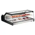 Espositore vetrina refrigerata da banco per pesce - Mod FISHOW - Temperatura +2°/+12°C - Alimentazione MONOFASE V220/1/50Hz